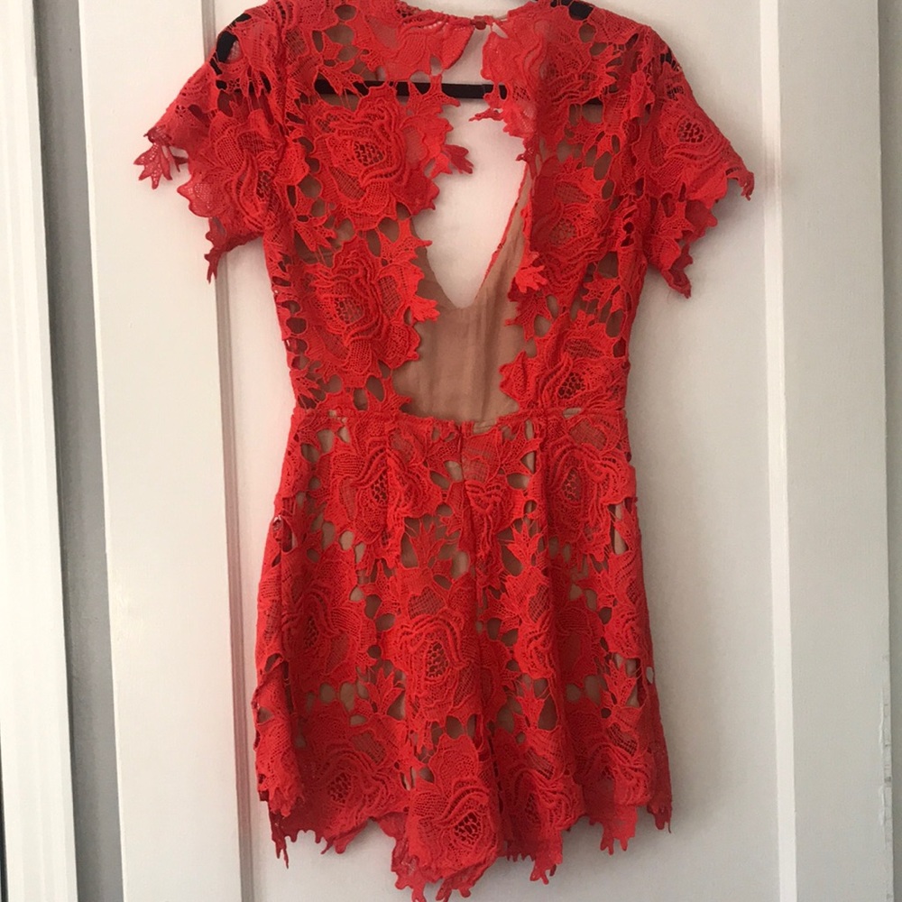 Red Romper - image 2